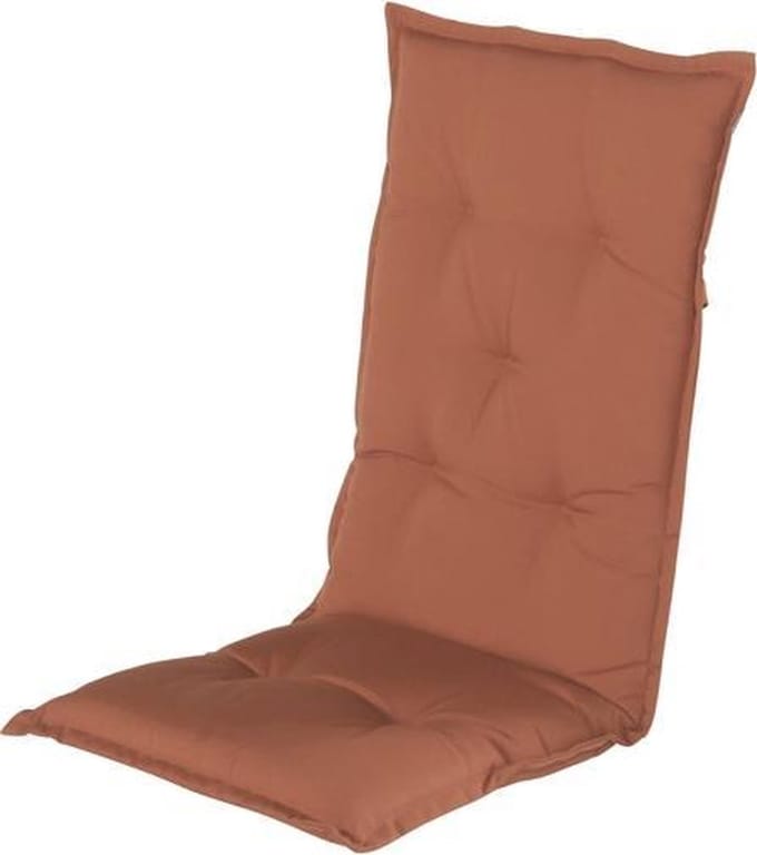 Hartman - Cuba - tuinkussen - hoge rug - 123x50 cm - Cognac - Standenstoel
