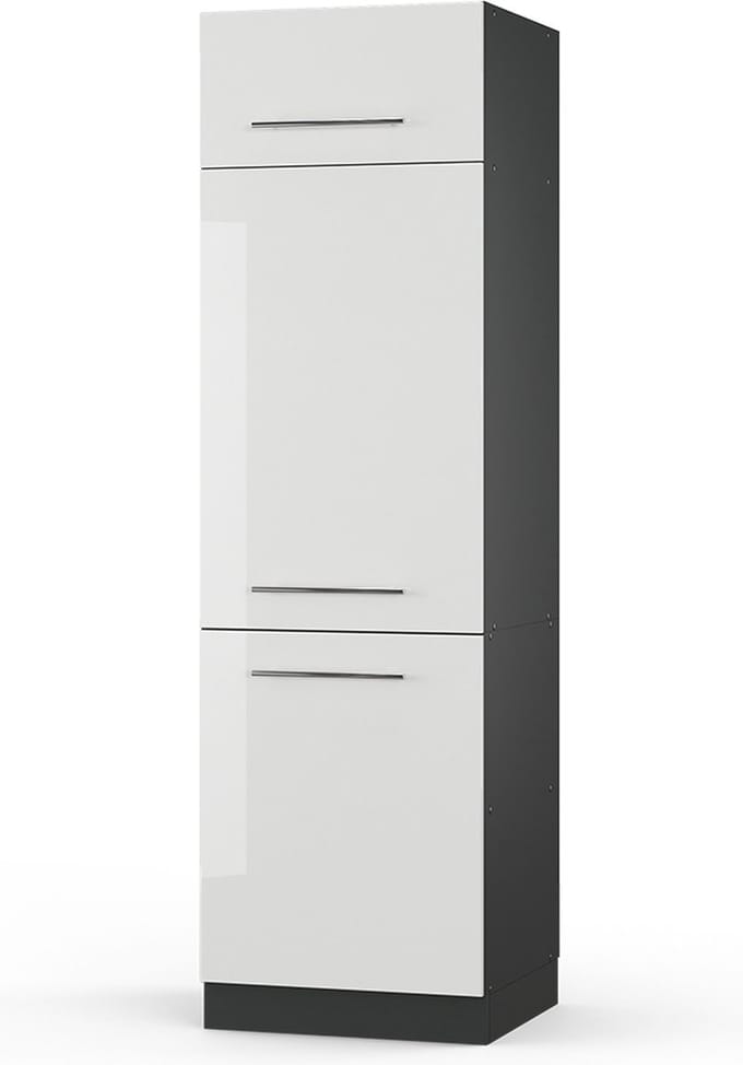 Vicco Fame-Line Koelkast ombouwkast – 60 cm Wit Hoogglans