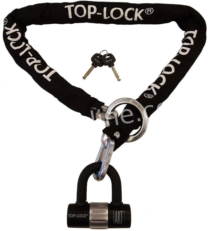 Kettingslot Top Lock Art3 90 Cm Loop + U Beugel