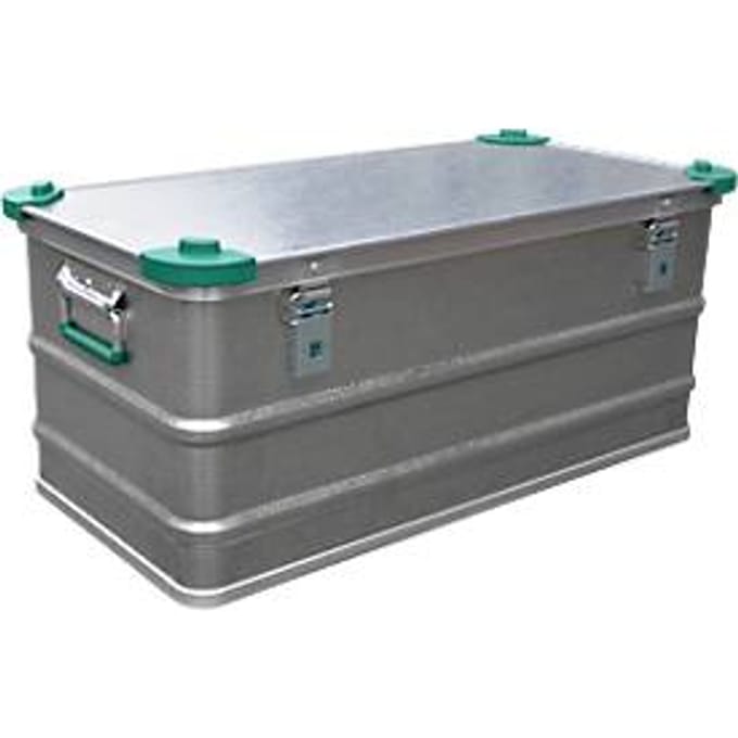 Midi-box, licht metaal, met stapelhoeken, 81 l