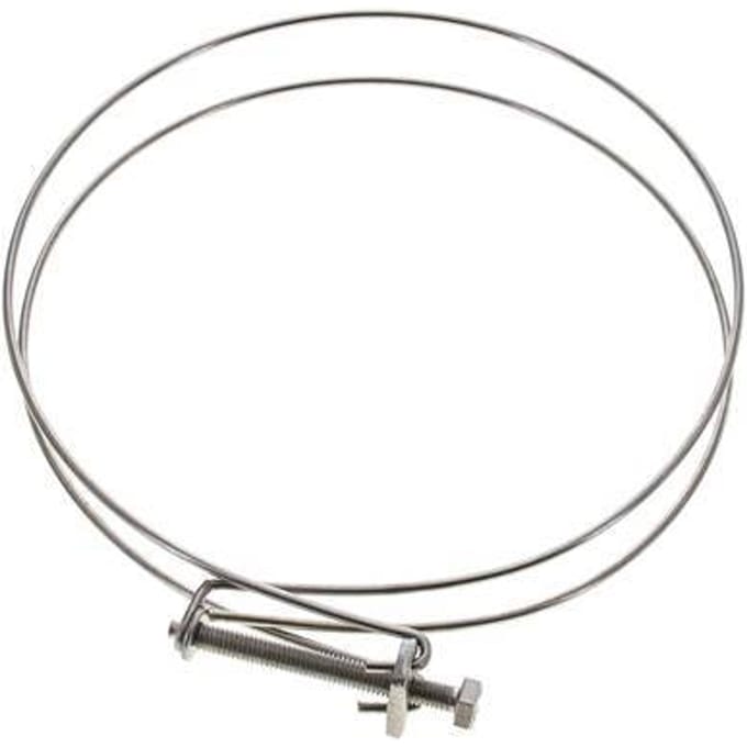 163 - 170 mm Slangklem Rvs 304