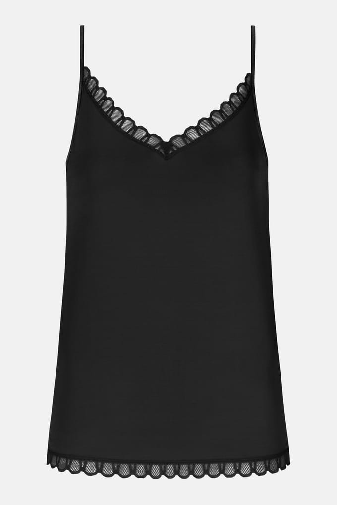 Camisole Serie Poetry Temptation Zwart