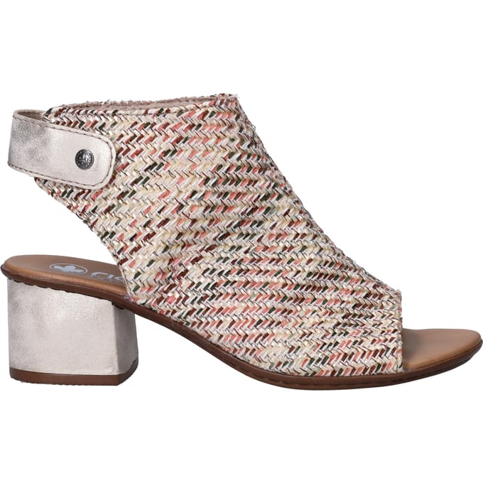 Rieker -Dames - beige - sandalen - maat 41