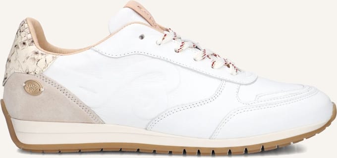 Fred De La Bretoniere - Vlora Sign Sneaker Snake Wit - Maat 36