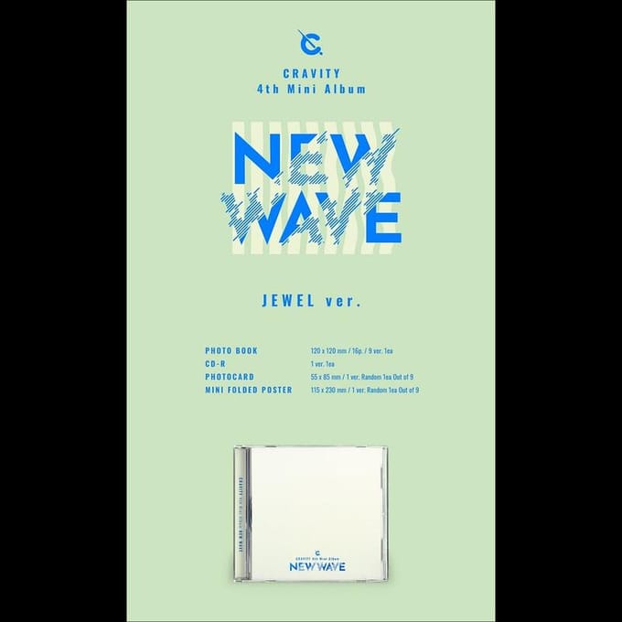 CRAVITY Album [NEW WAVE] (Juweel ver.) Random 3ea