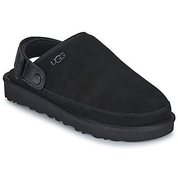 UGG® Goldencoast Clog II for Men in Black, Size 6, Suede/Polyester