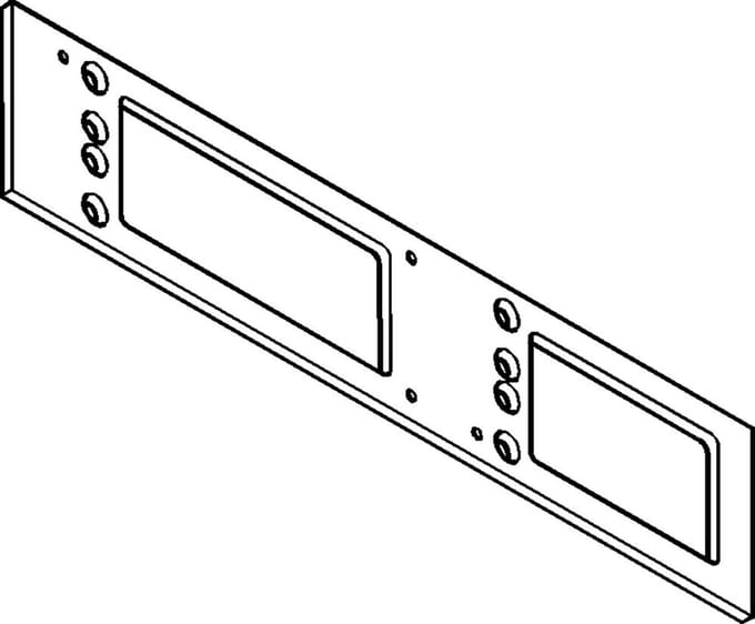 Montageplaat TS3000V