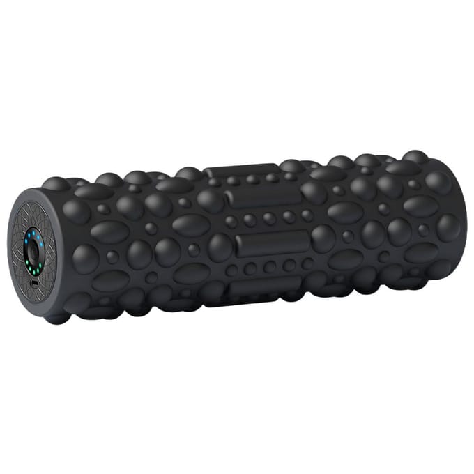 Elektrische Vibrerende Schuimroller Massagekolom Oplaadbare Oefenroller 5 Modi Spierweefsel Massageroller voor Yoga Pilates