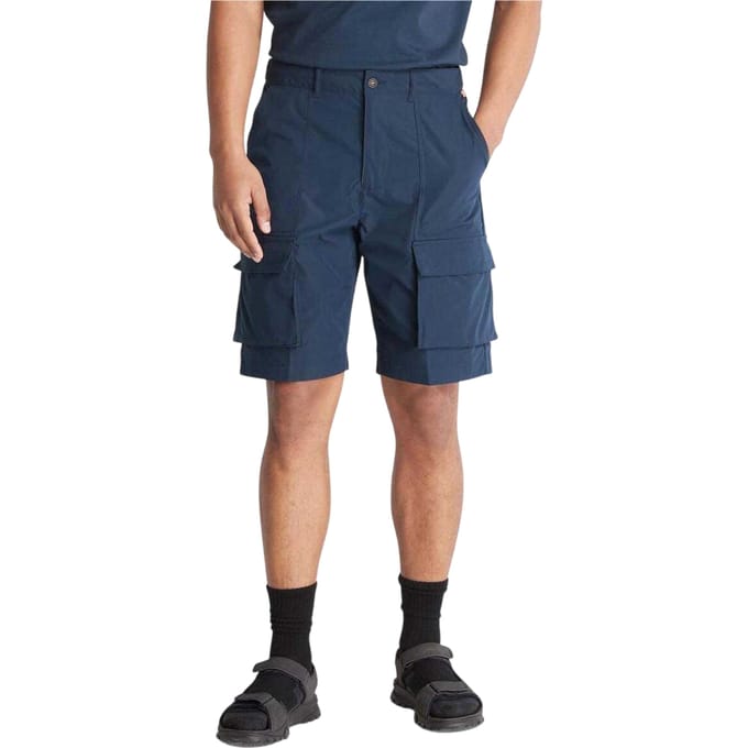 Timberland Waterafstotende cargoshorts voor heren (Marine)