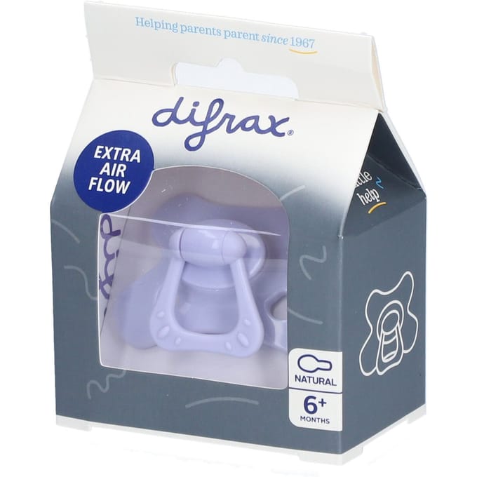 Difrax Fopspeen Special Edition Natural Lilac Amethyst 6m+ 1