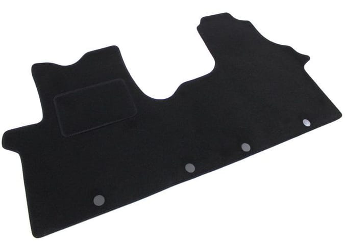 Vloermatten - Renault Megane E-Tech - Zwart velours - 4 stuks - Antislip basis