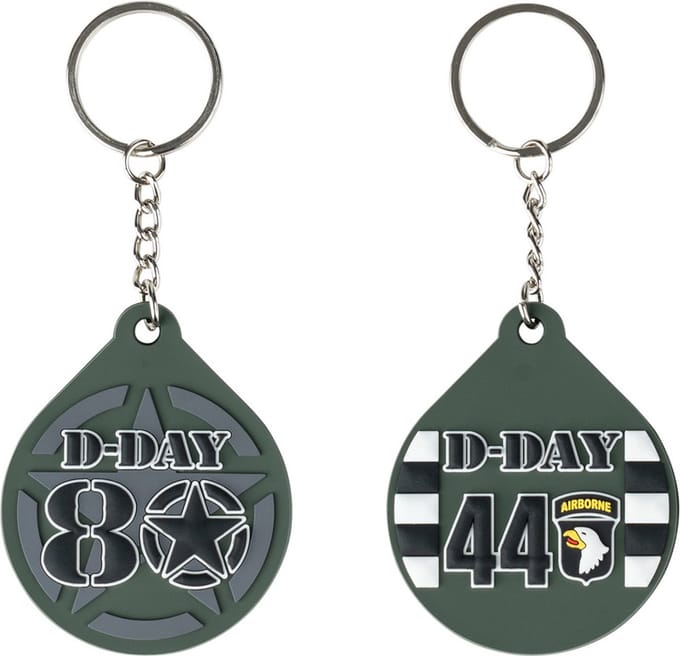 Fostex Sleutelhanger 3D PVC D-Day 80 Allied Star