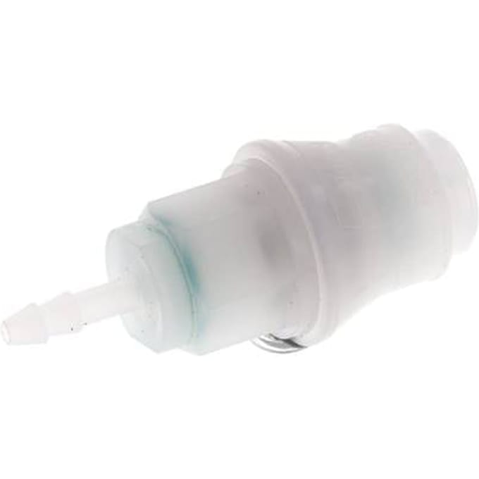 PVDF DN 5 Koppeling Snelkoppeling 4 mm Slangpilaar
