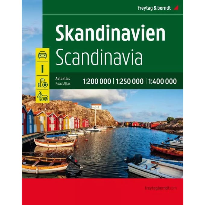 F&B Wegenatlas Scandinavië - F&B Atlassen