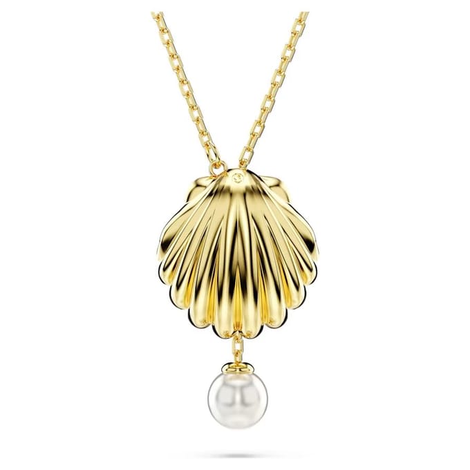 Swarovski Idyllia Collier Motif Coquillage Femme collier Or 5683968 Box (Random Color) white