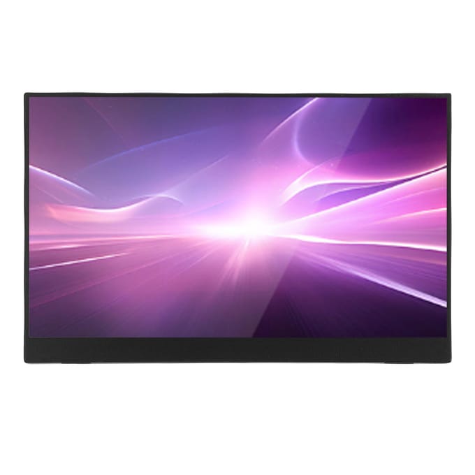 Écran d'ordinateur 15,6 pouces 1080P Taux de rafraîchissement 120 Hz 2 Haut-parleurs Écran HD Interface Écran d'ordinateur pour Tablette PC