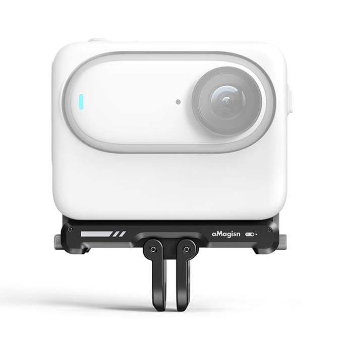 aMagisn AG11 Magnetische Snelkoppelingsmontagebasis voor Actiecamera   Camera-montage van Aluminiumlegering met zwart