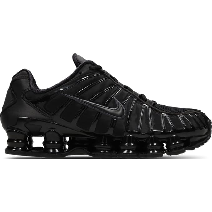 Nike Shox Sneakers Heren - Zwart - Maat 44 - Synthetisch, Textil
