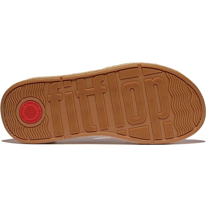 Fitflop F-mode Espadrille dames espadrille - Zwart - Maat 41
