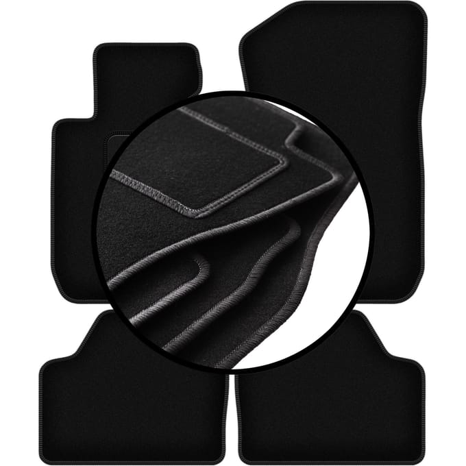 Complete set veloursmatten voor: BMW X1 E84 xDrive 0 (2004-2011)