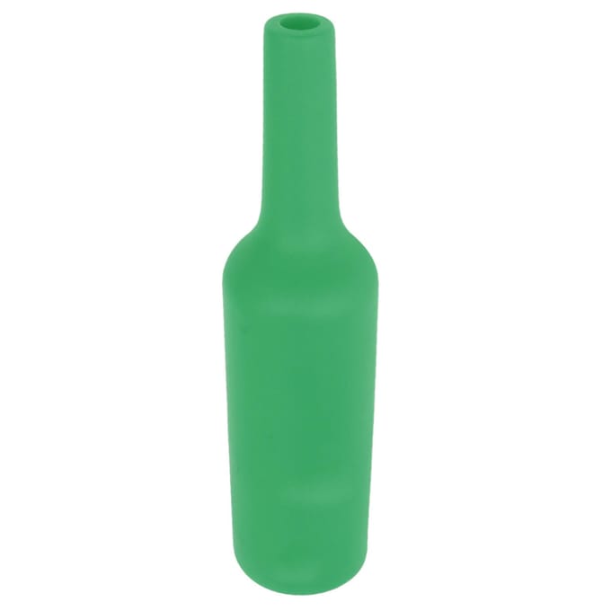 Bouteille d'entraînement de barman Silicone Incassable Résistante aux chutes Douce Bouteille d'entraînement à la performance de barman Vert L vert
