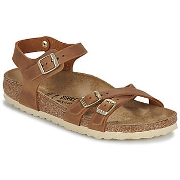Birkenstock Kumba Dames Sandalen - Dames - Cognac - Maat 37
