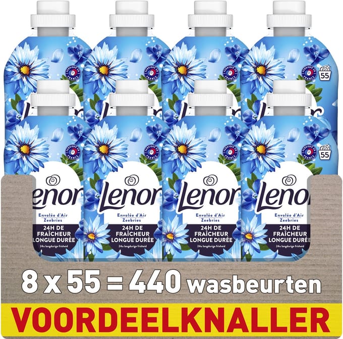 Lenor Wasverzachter - Zeebries - 8 x 55 Wasbeurten
