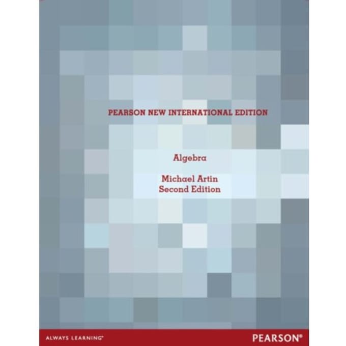 Algebra - Michael Artin