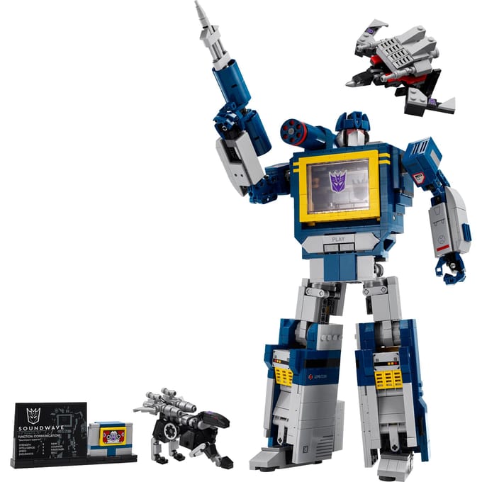 LEGO® Icons Transformers: Soundwave - Lego Transformers collectie - 10358