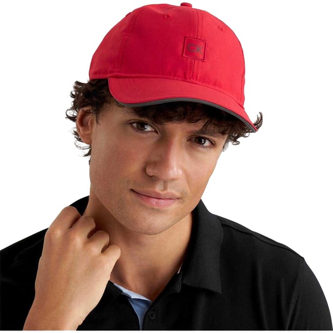Calvin Klein Heren Baseballpet (Kardinaal Rood)