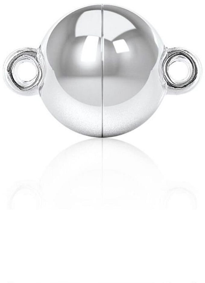 Luna-Pearls - 666.0208 - Sieradensluiting - Dames - 925er Zilver gerhodineerd - 8mm