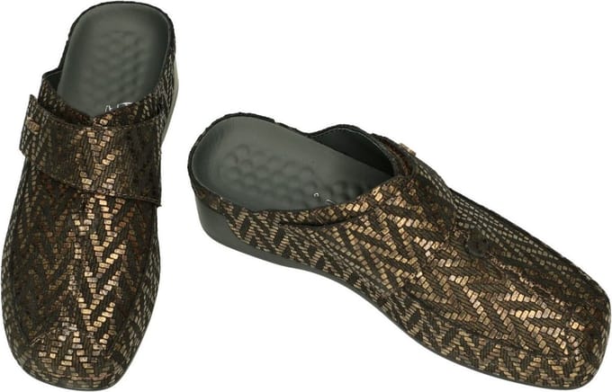Vital -Dames - brons - slippers & muiltjes - maat 42