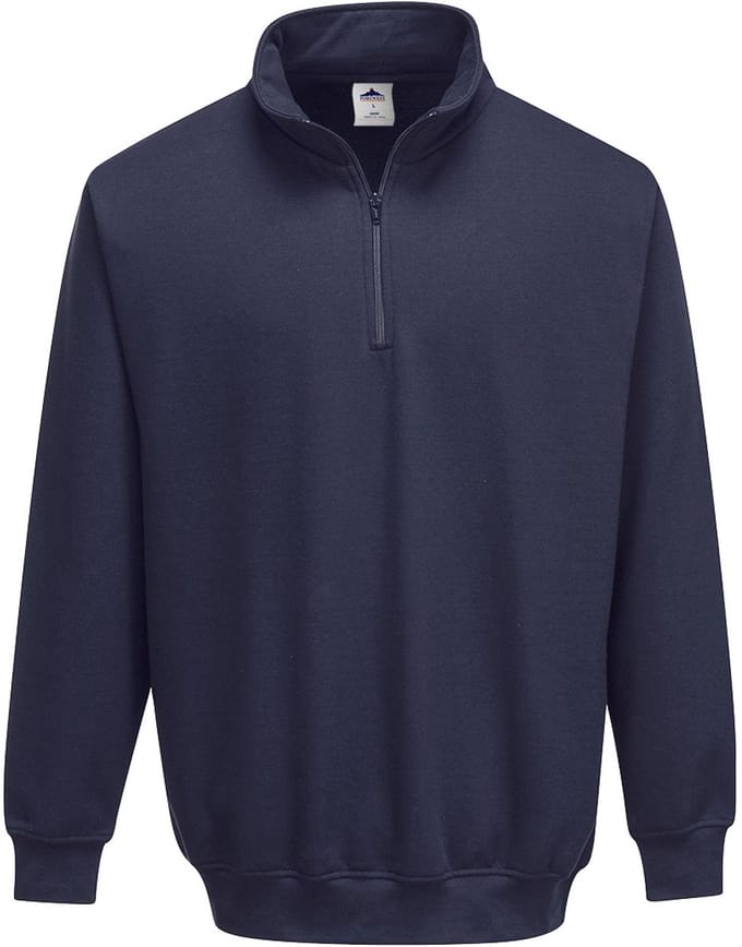 Portwest Sorrento Sweatshirt met rits B309 - Marine - M