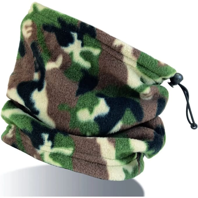Atlantis Headwear Hotty - Warm Neckwarmer AT711 - Camouflage - 28 x 25 cm