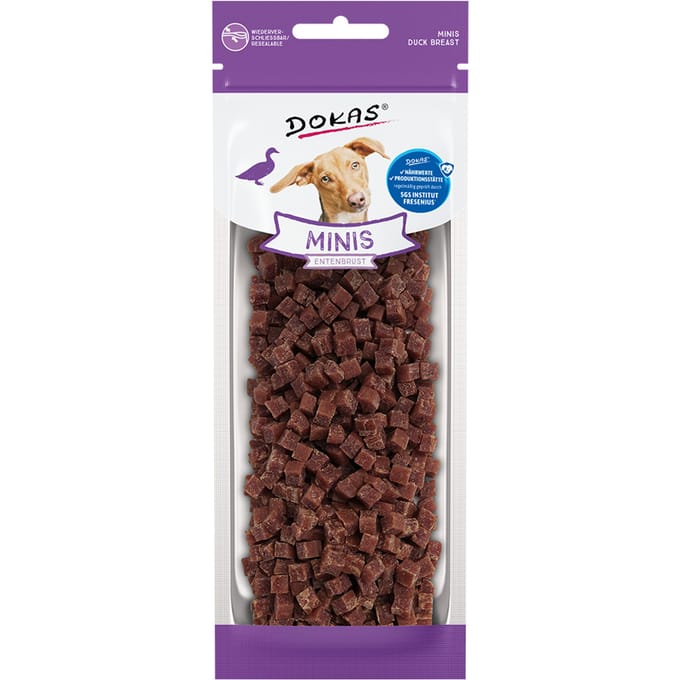 70g Dokas Minis eendenborst hondensnacks