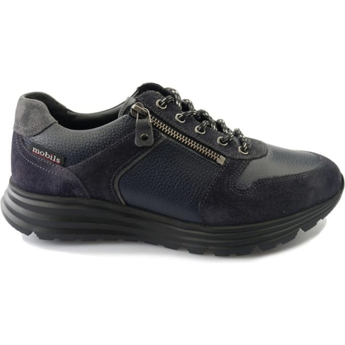 Mephisto Mobils Brayan - heren sneaker - Blauw - maat 40.5 (EU) 7 (UK)