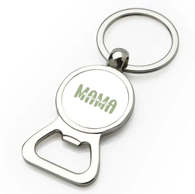 Akyol - mama flesopener - Mama - moeder - moederdag - cadeau - verjaardag - geschenk - 9 bij 3 cm