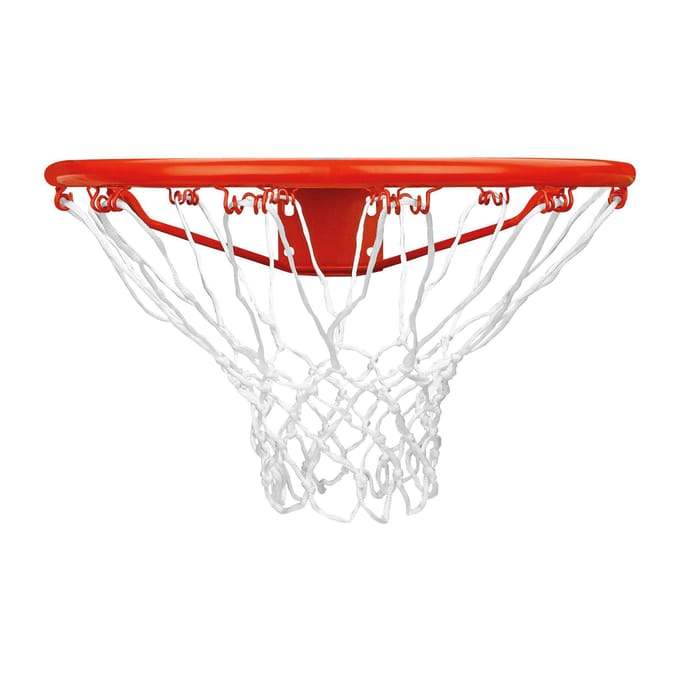 Avento Basketbalring met veer + Net - Slam Rim Pro - Oranje