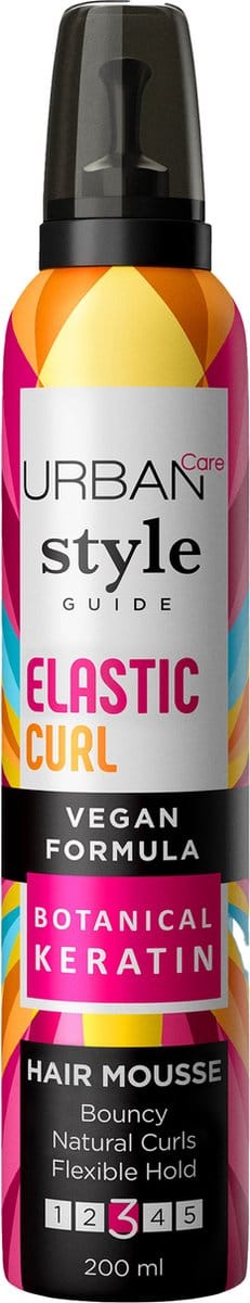 Urban Care - Style Guide Elastic Curl Hair Mousse - 200ml