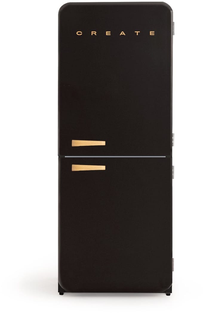 CREATE - Koelkast in retro stijl - FRIDGE RETRO COMBI 401 L
