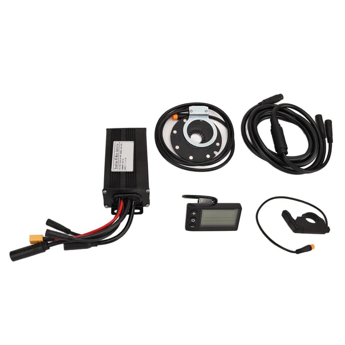 26A Borstelloze Motor Controller S866 Display Trapondersteuning Sensor Duim Gashendel Fiets Lithium black