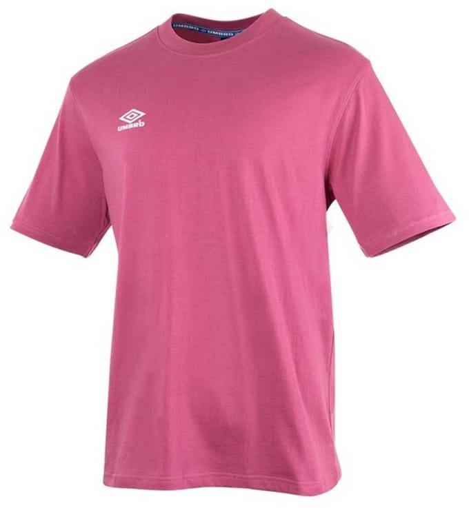 Umbro Classic 2 Crew T-shirt Met Korte Mouwen Roze M Man
