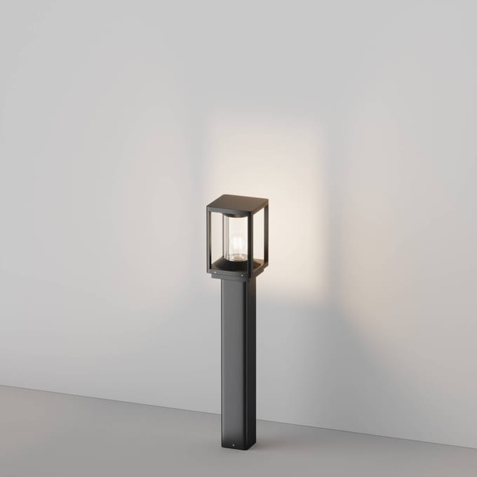 Maytoni tuinpadverlichting Cell, grafiet, aluminium, hoogte 75 cm, IP54