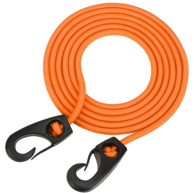 189cm Elastisch Koord Varen Kajak Peddel Veiligheidsstang Leash met Karabijnhaak voor Peddelen(oranje) orange