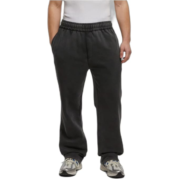 Urban Classics - Vintage Heavy Heren joggingbroek - S - Grijs