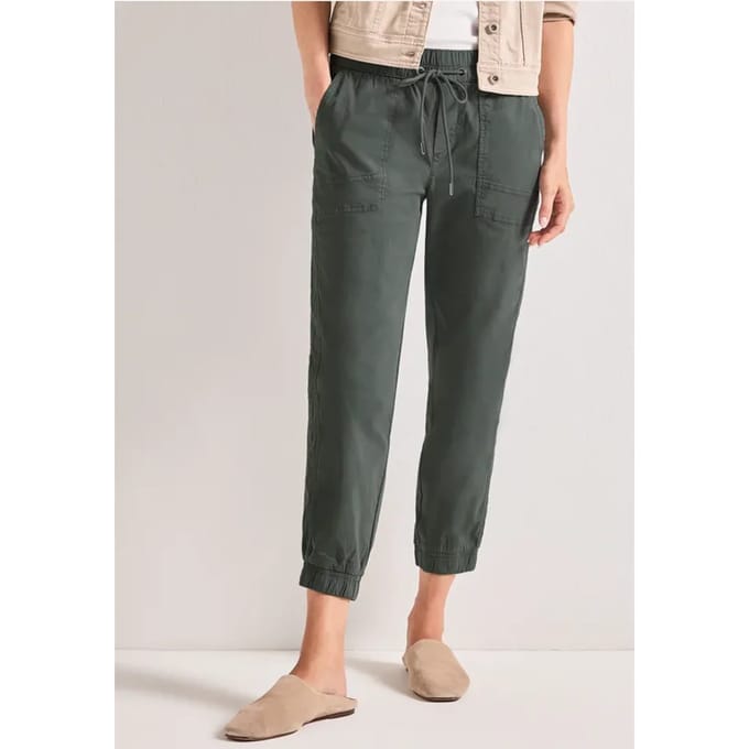 Slim Leg broek in papertouch kwaliteit