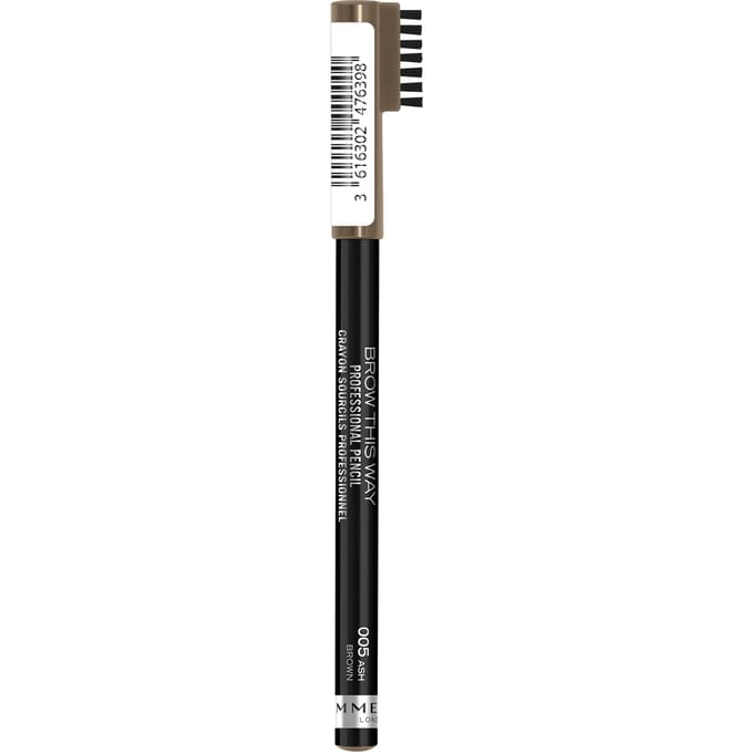 Brow This Way Professional Eyebrow Pencil 005 Ash Brown 1.4 g – Eyebrow Pencil, Long-Lasting, For Women, Ash Brown, Suitable For Daily Makeup Routine