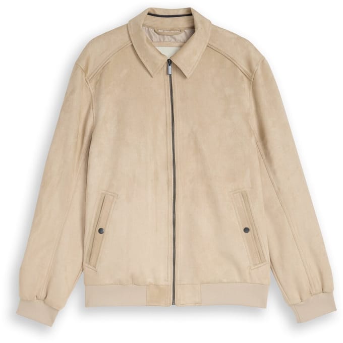 Blouson in imitatiesuède Tom Tailor