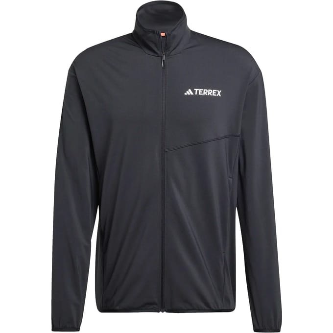 Adidas Terrex Multi Climawarm Tech Fleece Met Volledige Rits Zwart S Man