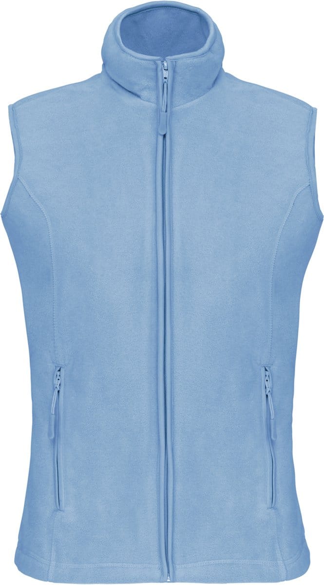 Kariban Bodywarmer van microfleece dames K906 - sky blue - XS